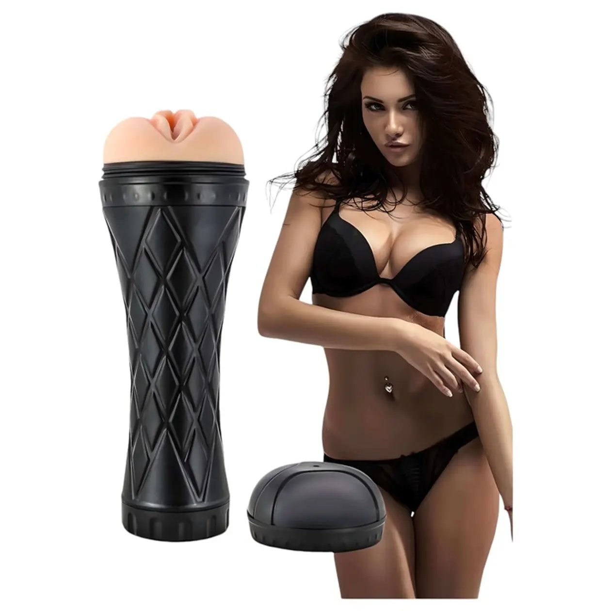 Dotted Tunnel Masturbator Sleeve for Men